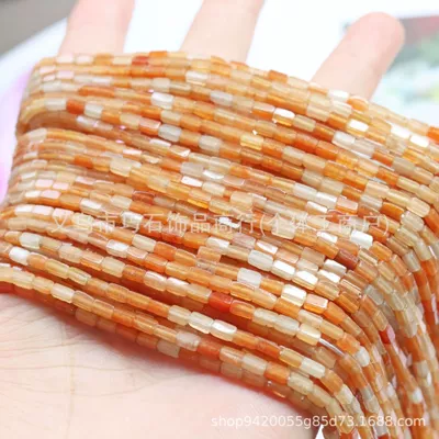 Spacer Beads DIY Jewelry Accessories — Zərgərlik ara hissələri - natural-topaz-24mm