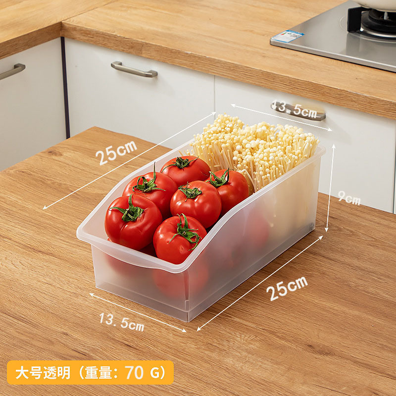 冰箱收纳盒鸡蛋收纳整理蔬菜分装盒子家用水果储物盒食物陈列分隔|undefined