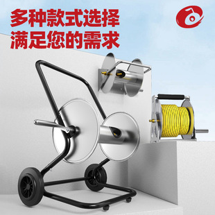 Household Portable Water Gun Manual Hand-cranked Stainless Steel Aluminum Alloy Durable Tube Roller