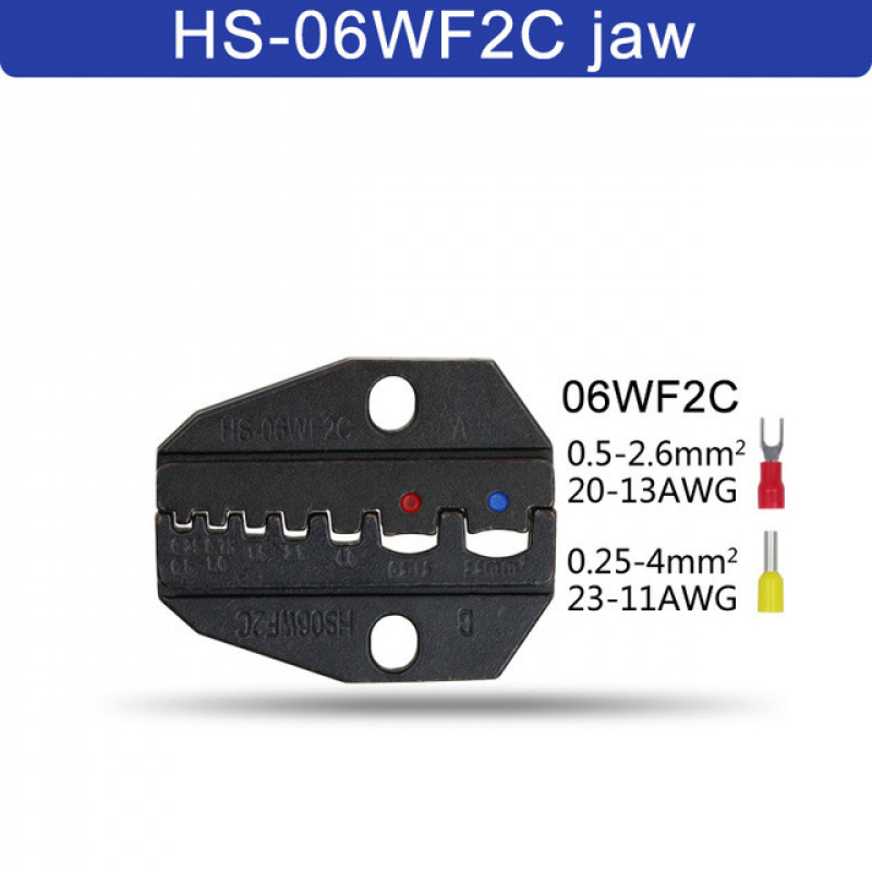 圧着ペンチ ジョー-03BC/40J/10WF/10A/103/2546B/35WF/05H/|undefined