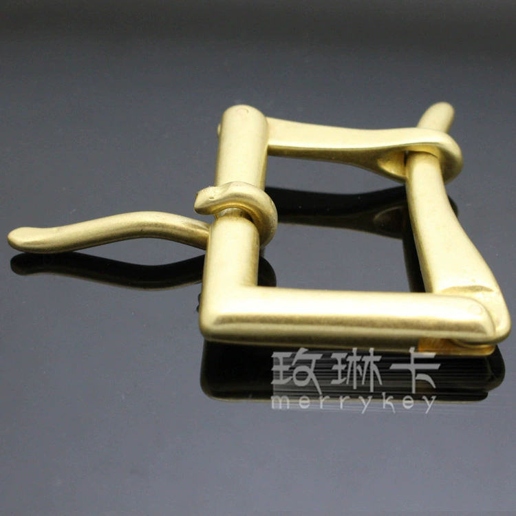 Brass belt, copper buckle