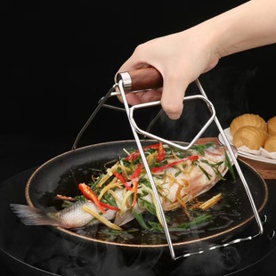304 Stainless Steel Multifunctional Plate Holder for Kitchen Use