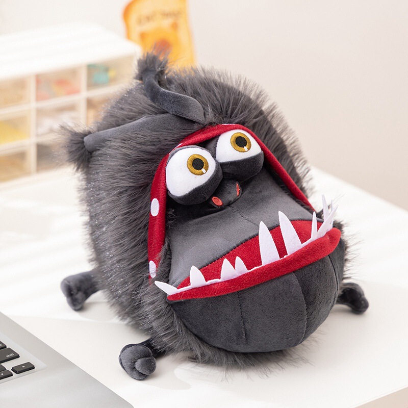 Cute and Quirky Creative Plush Dog Doll, Small Evil Dog Plush Toy, Pet Dog Big-Mouthed Kyle Doll, Funny Gift Cute and Quirky Creative Plush Dog Doll, Small Evil Dog Plush Toy, Pet Dog Big-Mouthed Kyle Doll, Funny Gift