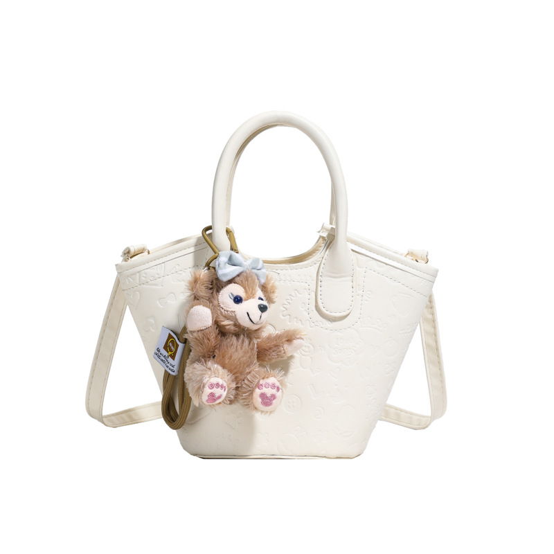 Summer Niche Embossed Handbag For Women 2026 New Fashion Versatile Crossbody High-value Hand-held Bucket Bag_voghion.com