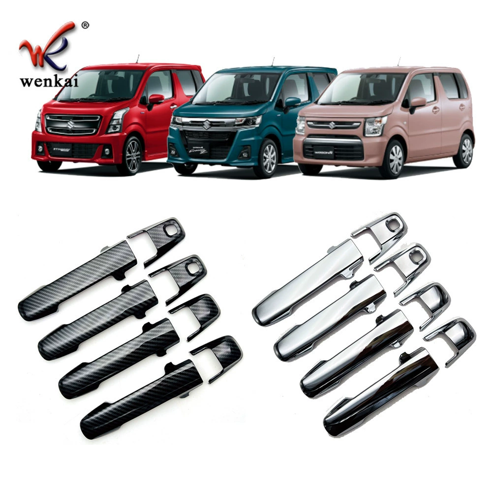 Подходит для Suzuki Wagon R, модифицированная дверная ручка, гальваническая декоративная полоса, специальная крышка ручки для наружной двери