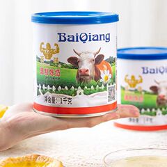 百强炼乳罐装家用商用油炸小馒头奶油蘸酱奶香炼奶小包装奶茶专用