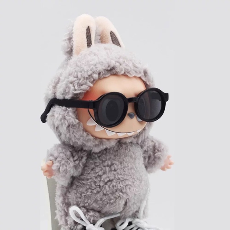 眼鏡、第一世代、第二世代、第三世代のラビュブ（Labubu）用装飾透明アクセサリーのみ販売しています。多色展開のドール用です。|undefined
