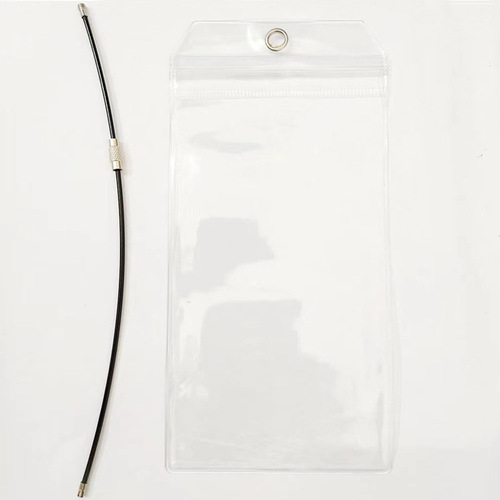 【Same Style Low Price】PVC Transparent Waterproof Luggage Tag Card Holder PVC Soft Rubber Plastic Travel Tag Cruise Luggage Label