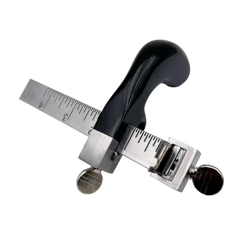 Máquina de corte de correa DIY mango de aluminio máquina de corte de correa cortador de cuero cortador de cuerda de cuero herramienta cortador