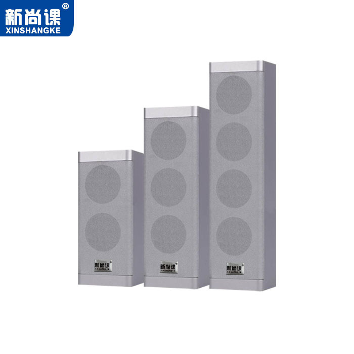 Postes de radio interiores de madera presión fija resistencia fija columna de sonido pared altavoz altavoz caja de altavoz de altavoz de altavoz tienda caja de aula