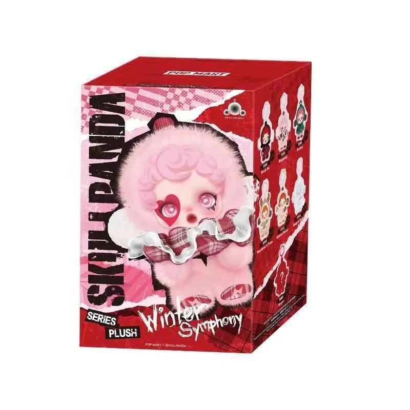 现货POPMART泡泡玛特SKULLPANDA冬日乐章SP搪胶毛绒公仔盲盒手办|undefined