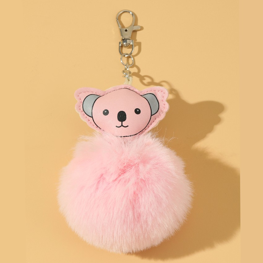 25g Weight Lobster Trigger Clasp Closure Clasp Closure Type Keychain Classification 1 Piece Quantity Holiday, Daily Occasion Imitation fur, Alloy Material Animal Pattern Unisex Gender Cartoon Style, Cute Style 1 Piece Cartoon Style Cute Animal Imitation Fur Alloy Unisex Lobster Trigger Clasp Closure Keychain 2
