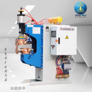 Dc Intermediate Frequency Lateral Rolling Welding Machine 130Kva Dual Drive Lcd Screen Strainer Mesh Barrel Head Seam Welder