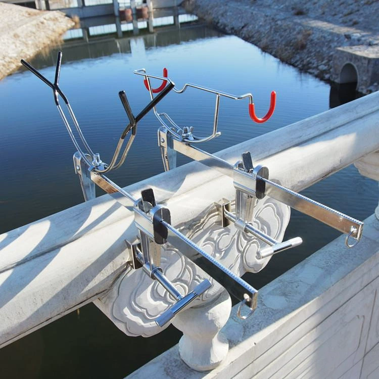 Новый многофункциональный мост рыболовный кронштейн плот бамбуковый гребной столб рыболовный турель стержень клапан морской удочки оптом