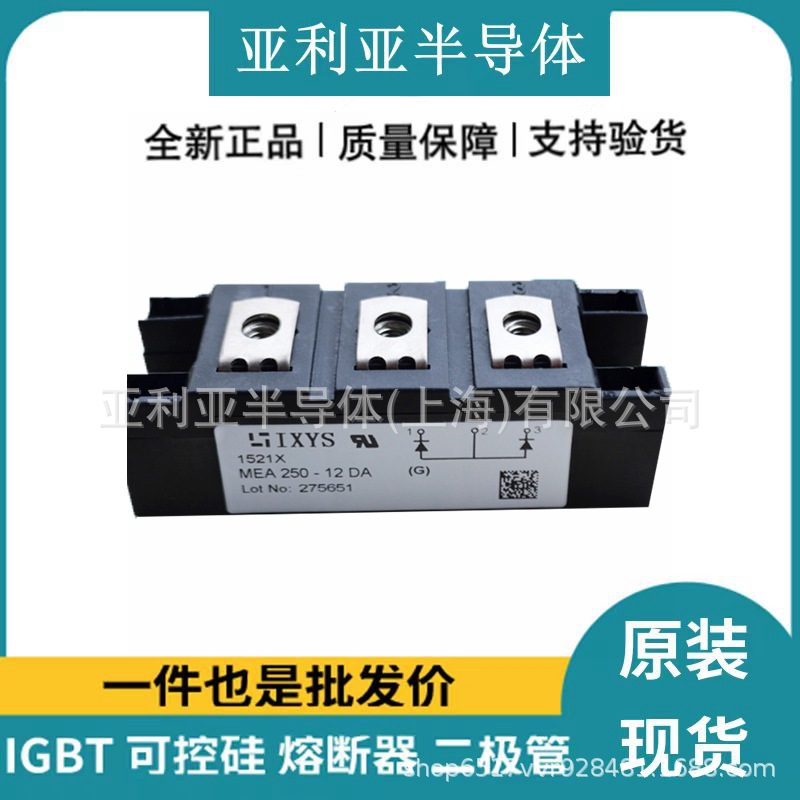 原装原盒现货 可控硅模块 快恢复二极管 MEA250-12DA 质量保证