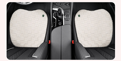 Beautiful Car Seat Cushion, High-End Winter Plush Car Thickeneded Warm Seat Cushion, Simple Universal Car Seat Cushion