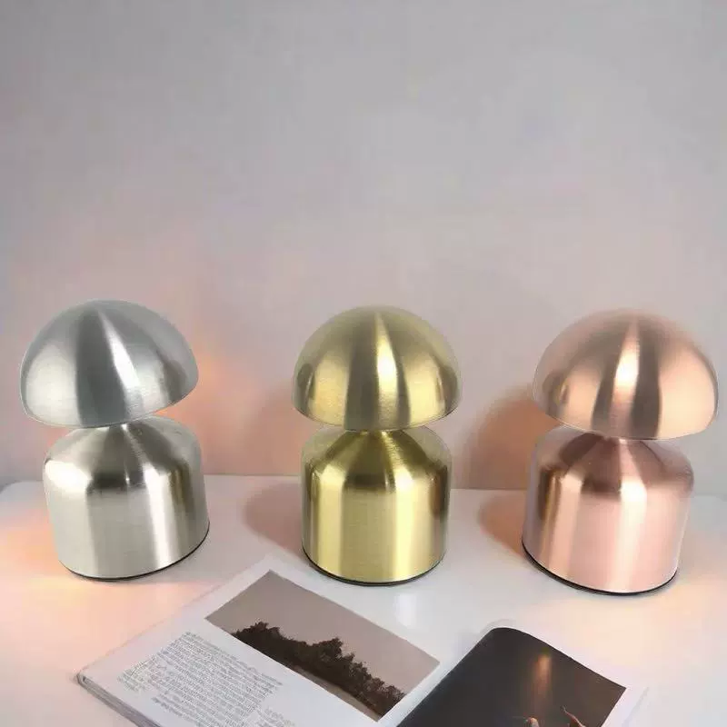 Дуньский гантель настольная лампа металлический перезаряжаемый светильник ночной светильник ресторан кафе бар спальня украшения настольная лампа