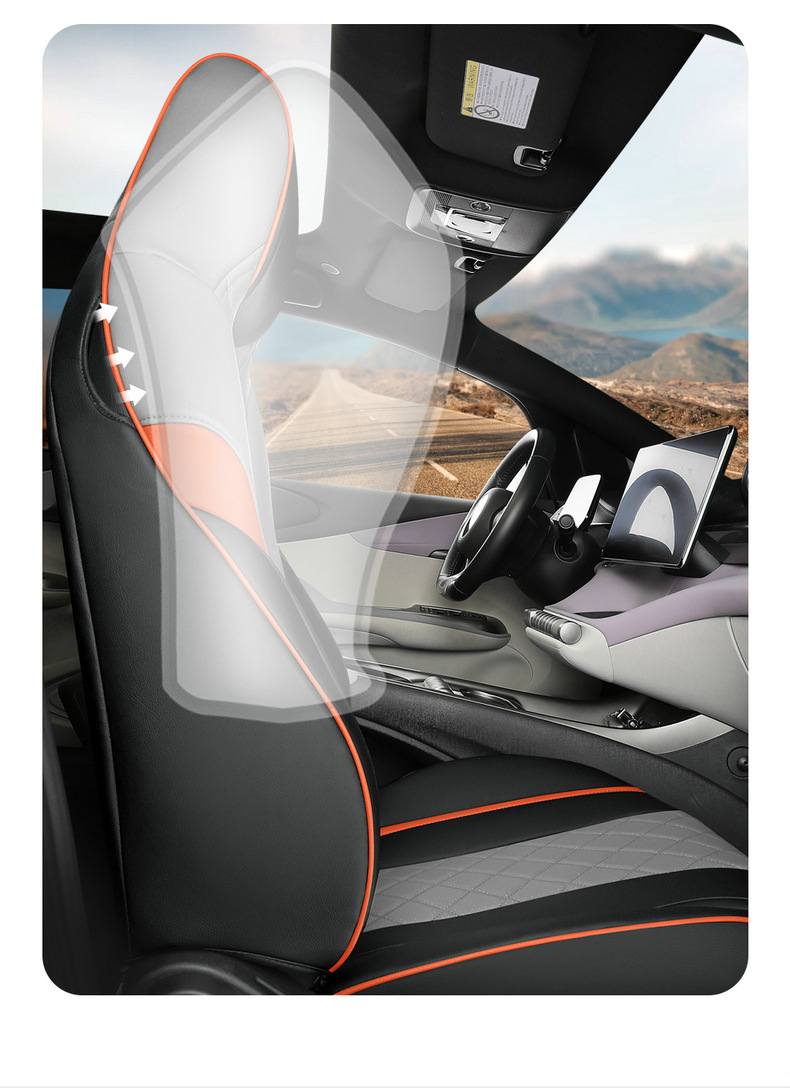 BYD Dolphin Seat Cover Four Seasons Universal Seat Cushion Car Seat Cushion Cover Full Seat Cover Cushion
