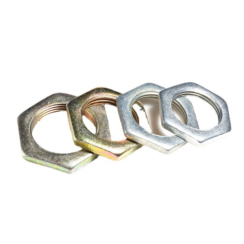 Fine-pitch flat nut hexagonal thin nut flat fine-pitch thin nut stamped nut GB808 stamped part M6 M8 M10