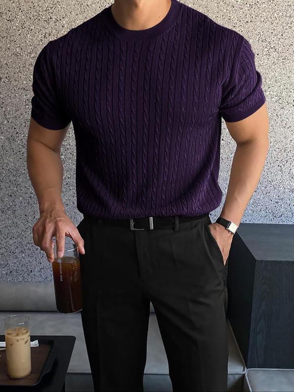 E9735 亚马逊速卖通款 Knitwear 跨境代发新款男式针织衫|undefined