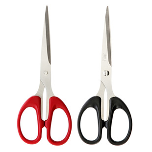 Deli Stationery 6034 Scissors Household Sewing Paper Cutter 16cm Office Sharp Stainless Steel Art Scissors