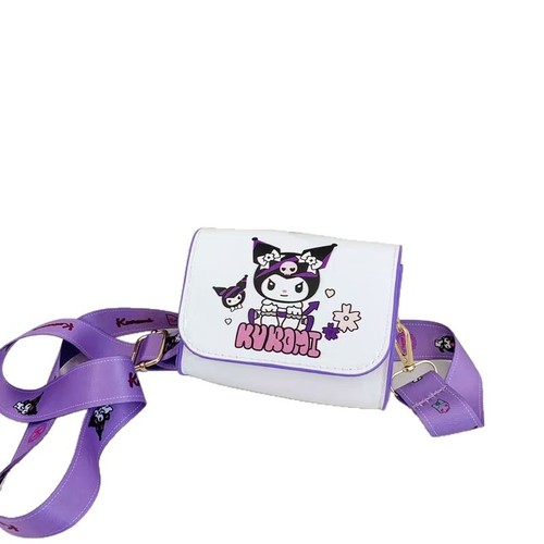 Fashionable children's single-shoulder crossbody bag PU backpack snack bag cartoon Steve Irwin baby wallet