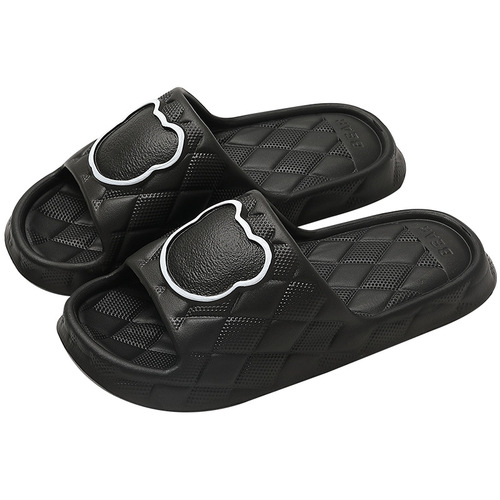 Slip-on Eva Thick Sole Slip-Resistant Home Bathroom Shower Non-Slip Cool Slippers for Men Outdoors Summer for Women Household Wholesale