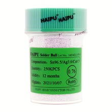 㽺���b���� SAC305 �o�U BGA �a�� 0.76mm  250K ��ӷ��b����