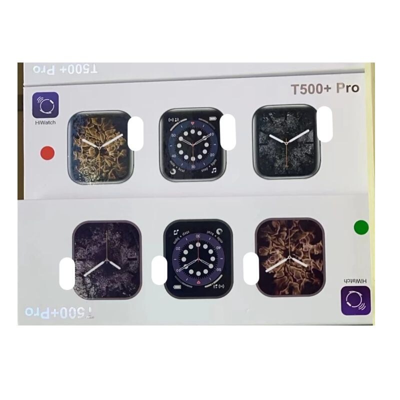 Bluetooth Call Rotating Button Heart Rate Health Monitoring T500+T500+Pro Smart Watch Magnetic Charging