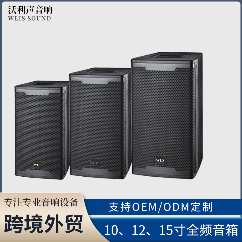 15inch Professional Audio Classroom Dance Studio Training Full Frequency Speaker Stage Sound Amplification System Digital Surround Sound