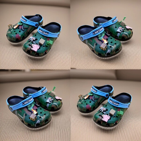 cartoon comfortable Crocs-style slippers for men and women