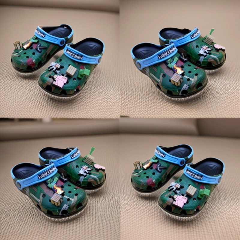 cartoon comfortable Crocs-style slippers for men and women