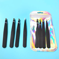 不鏽鋼眉夾鑷子眉毛夾子拔毛鉗拔鬍子鬍鬚修眉神器可做LOGO