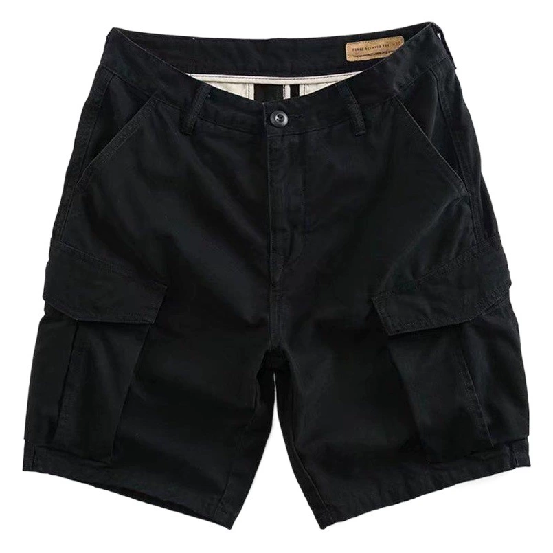Летние модные брендовые шорты, мужские свободные ретро-старые повседневные брюки в японском стиле, мужская верхняя одежда, модные брюки