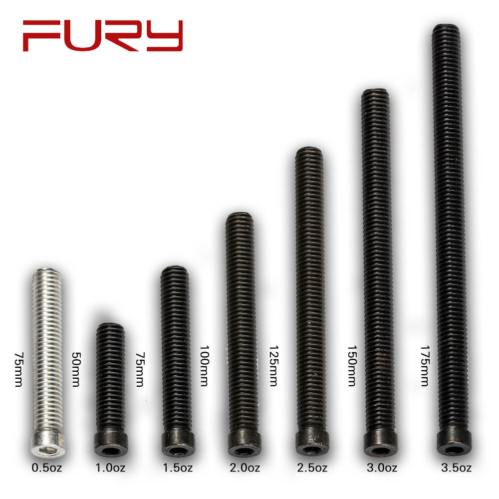 Original high-quality Willy billiard cue weight screw accessories, large-head weighted iron billiard cue