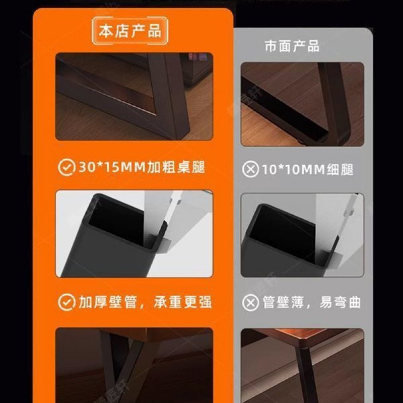 洞洞板书桌书架一体桌学生家用卧室桌子电脑桌办公台式电竞桌子|undefined