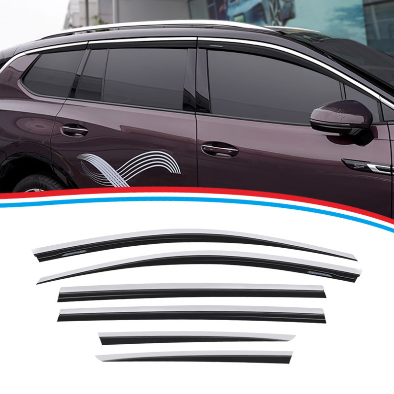 Tianxirui es adecuado para deflectores de lluvia para autos Volkswagen Talagon, viseras para ventanas, deflectores de lluvia modificados y accesorios.