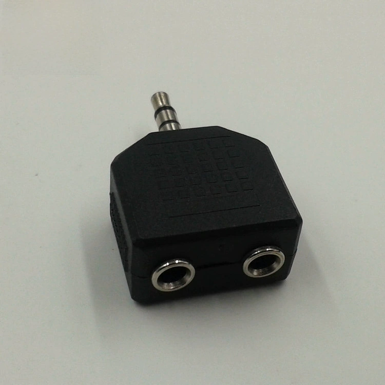 [3.5MM разветвитель на 2 наушника, кабель сопряжения, аудио переходник, разделение 1/2]