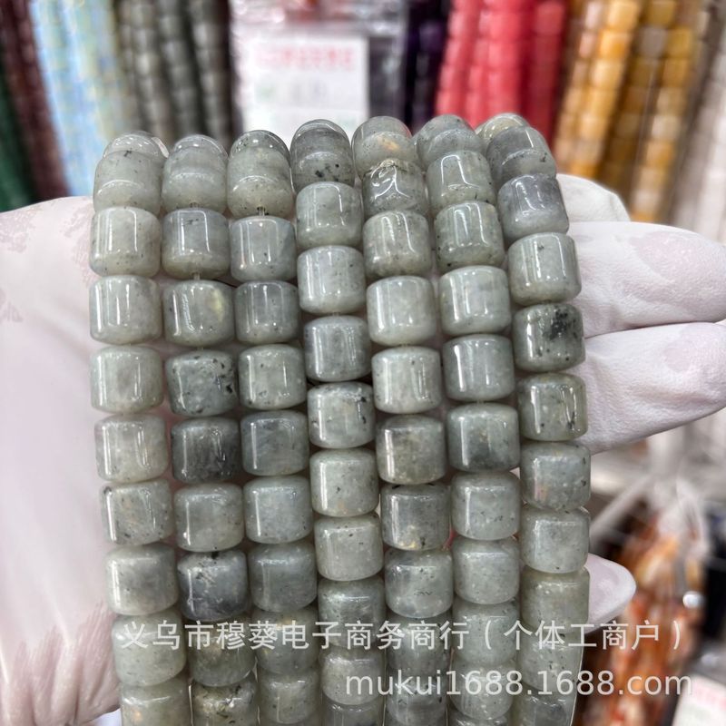 10 × 10 ミリメートル天然石瑪瑙シリンダーバレルビーズ DIY ブレスレットネックレスジュエリーアクセサリー半完成ビーズ卸売|undefined