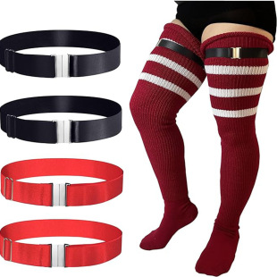 Hot selling women's plus size thigh Garter adjustable high elastic garter