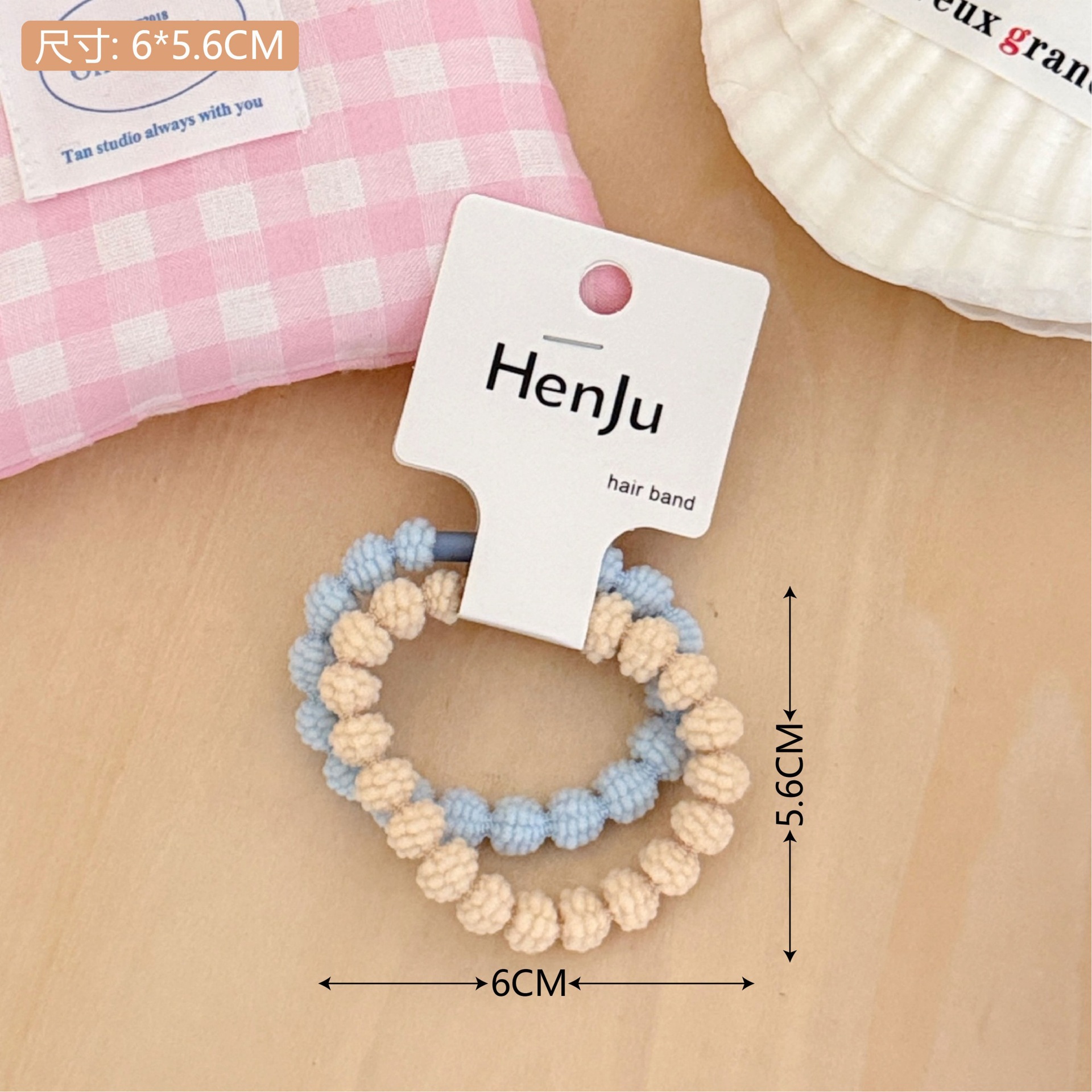 Estilo coreano cuerda de pelo Internet celebridad alta elástica cuerda de pelo adulto lazo pelo multi-Strand banda de pelo básico todo fósforo accesorios para el cabello banda de goma Simple