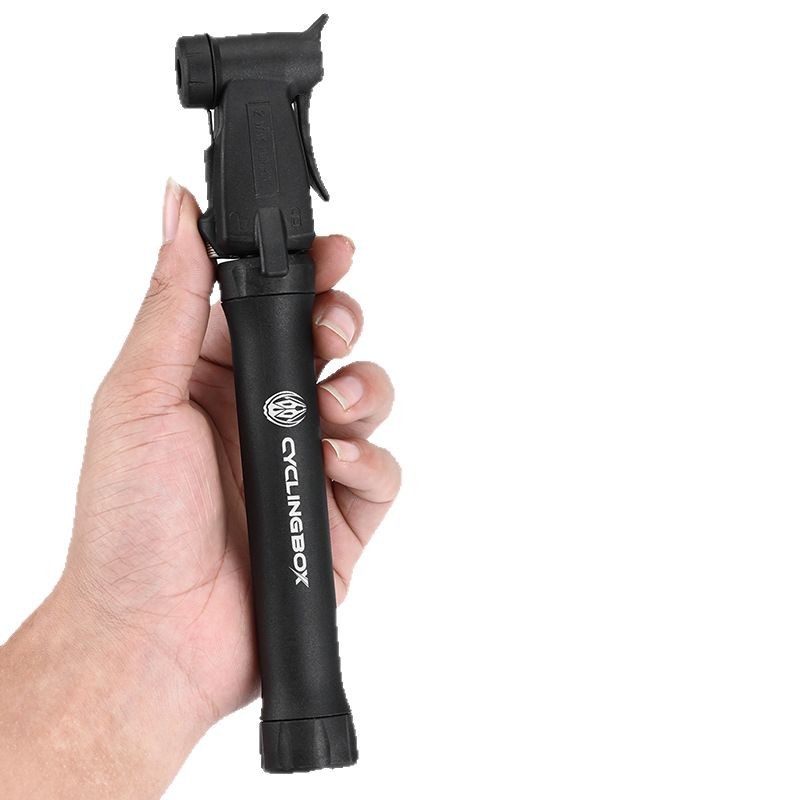 Bicicleta portátil mini bomba de plástico Americano Francés universal multi-función de conversión de dos vías empujar y tirar accesorios de la bomba
