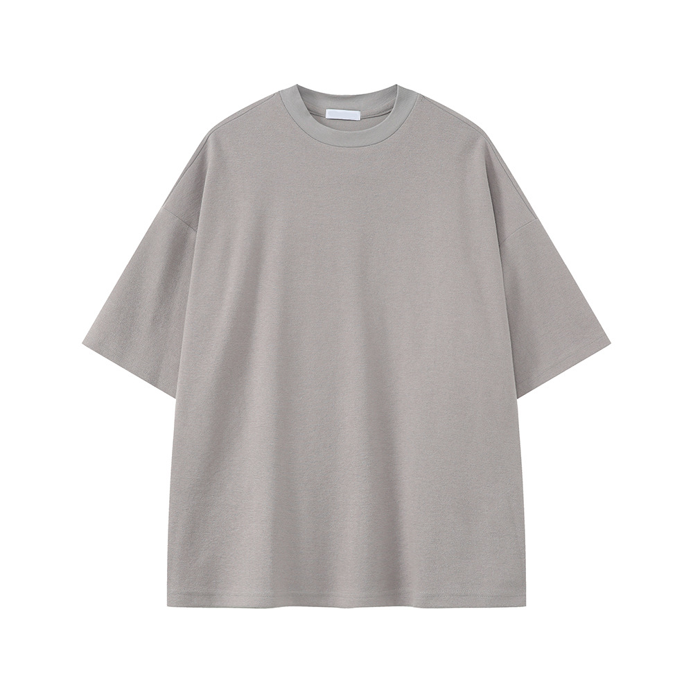 MTLCLOTHES Ropa de hombre | Estilo coreano Color sólido Sencillo Sensación relajada Cómodo y versátil Traje de manga corta de ocio deportivo de moda