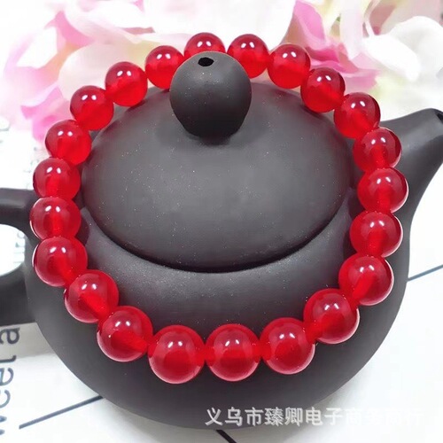 Birthday gift for women, crystal bracelet, imitation agate stone bracelet, ethnic style, lady's Valentine's Day gift, live broadcast gift