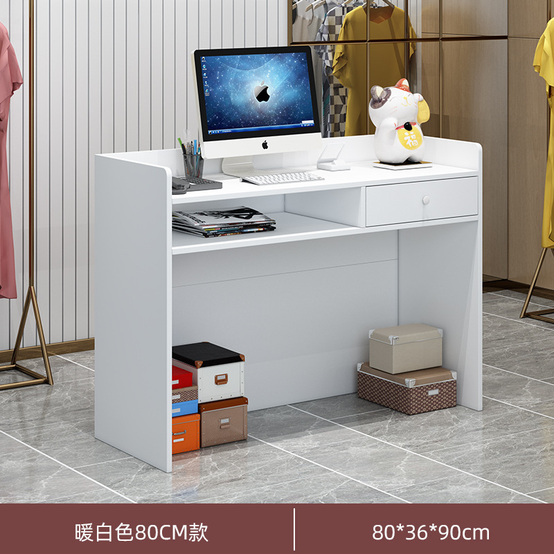 # レジ小型ネット赤フロントテーブル受付台服装店ミルクティー店バーコーナーキャビネットは贅沢でシンプルだ|undefined