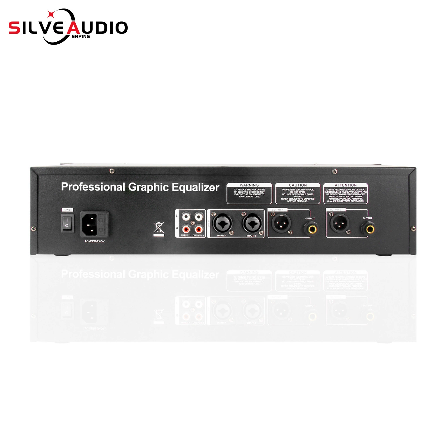 GAX-EQ888 Профессиональный электронный цифровой балансировщик двойной 31 цифровой графический стереосистема звука цифровой балансировщик