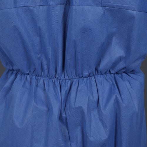 Junyu GAJ1000 one-piece protective suit blue SMMS non-woven isolation suit breathable cap dustproof paint suit