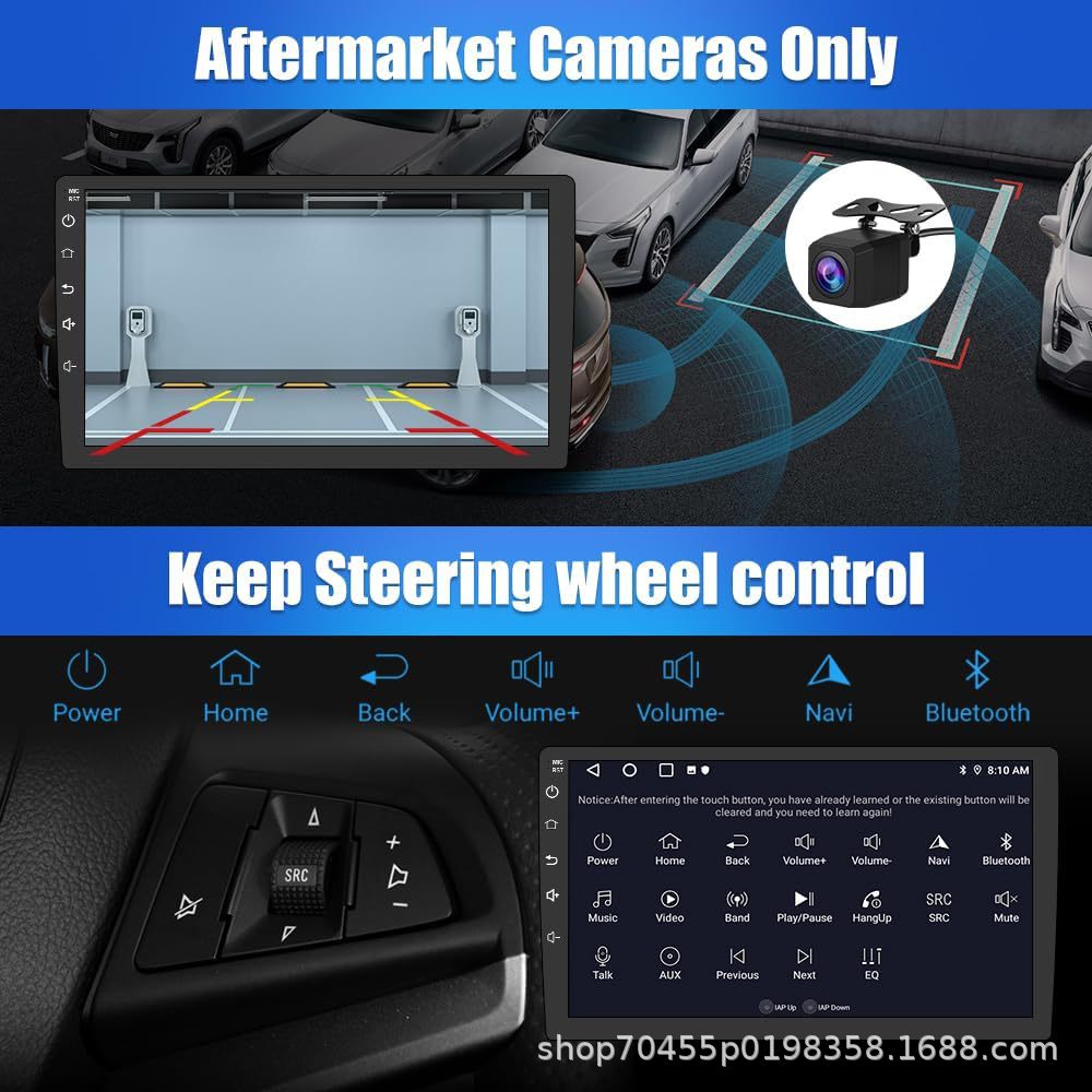 Cross-border quad/eight-core Android car GPS navigation central control carplay radio for Honda Accord 7 generation