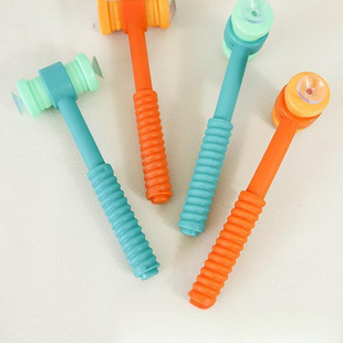 Literacy Suction Cup Hammer Suction Cup Suction Music Hammer Double-sided Hammer Games Learning Kindergarten English Pinyin Toys