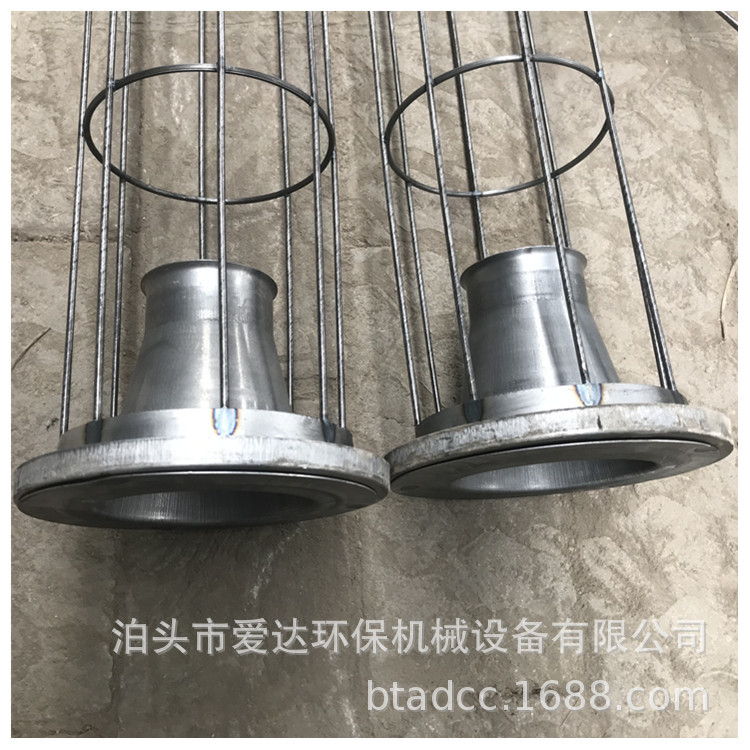 布袋除尘器骨架镀锌笼骨工业有机硅除尘袋笼不锈钢弹簧骨架